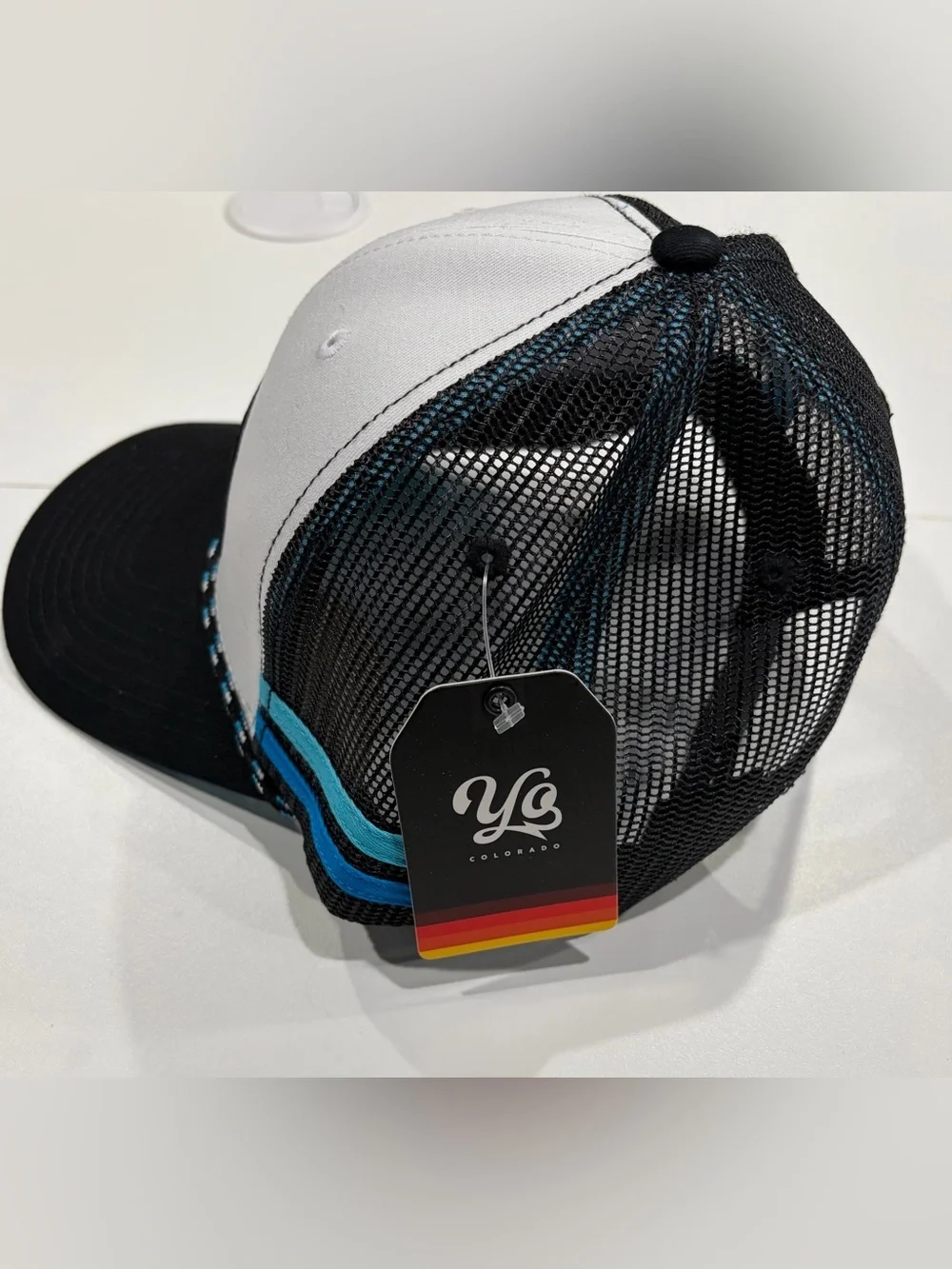 Yo Colorado Adult White GoPro Mountain Games 2025 Athlete Hat NWT Cap Ballcap